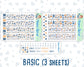 Kit 0299 - A5 - Daily Duo - Weekly Kit - October - Book Nook
