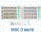 Kit 0275 - A5 - Daily Duo - Weekly Kit - July - Tropical Safari Blush