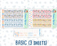 Kit 0270 - A5 - Daily Duo - Weekly Kit - June - Beachside Bliss