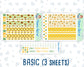 Kit 0277 - A5 - Daily Duo - Weekly Kit - August - Sunflower Drama Club
