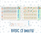 Kit 0261 - A5 - Daily Duo - Weekly Kit - April - Llama Spring