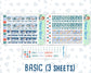 Kit 0247 - A5 - Daily Duo - Weekly Kit - December - Snow Day Adventures