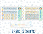 Kit 0265 - A5 - Daily Duo - Weekly Kit - May - Honeybee Sky
