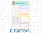 Kit 0279 - A5 - Daily Duo - Weekly Kit - August - Not Ready For School