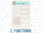 Kit 0301 - A5 - Daily Duo - Weekly Kit - November - Sunday Comfort