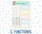 Kit 0265 - A5 - Daily Duo - Weekly Kit - May - Honeybee Sky
