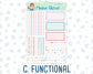 Kit 0225 - A5 - Daily Duo - Weekly Kit - July - Carnival Joy