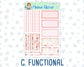 Kit 0294 - A5 - Daily Duo - Weekly Kit - September - Rosy Reveria