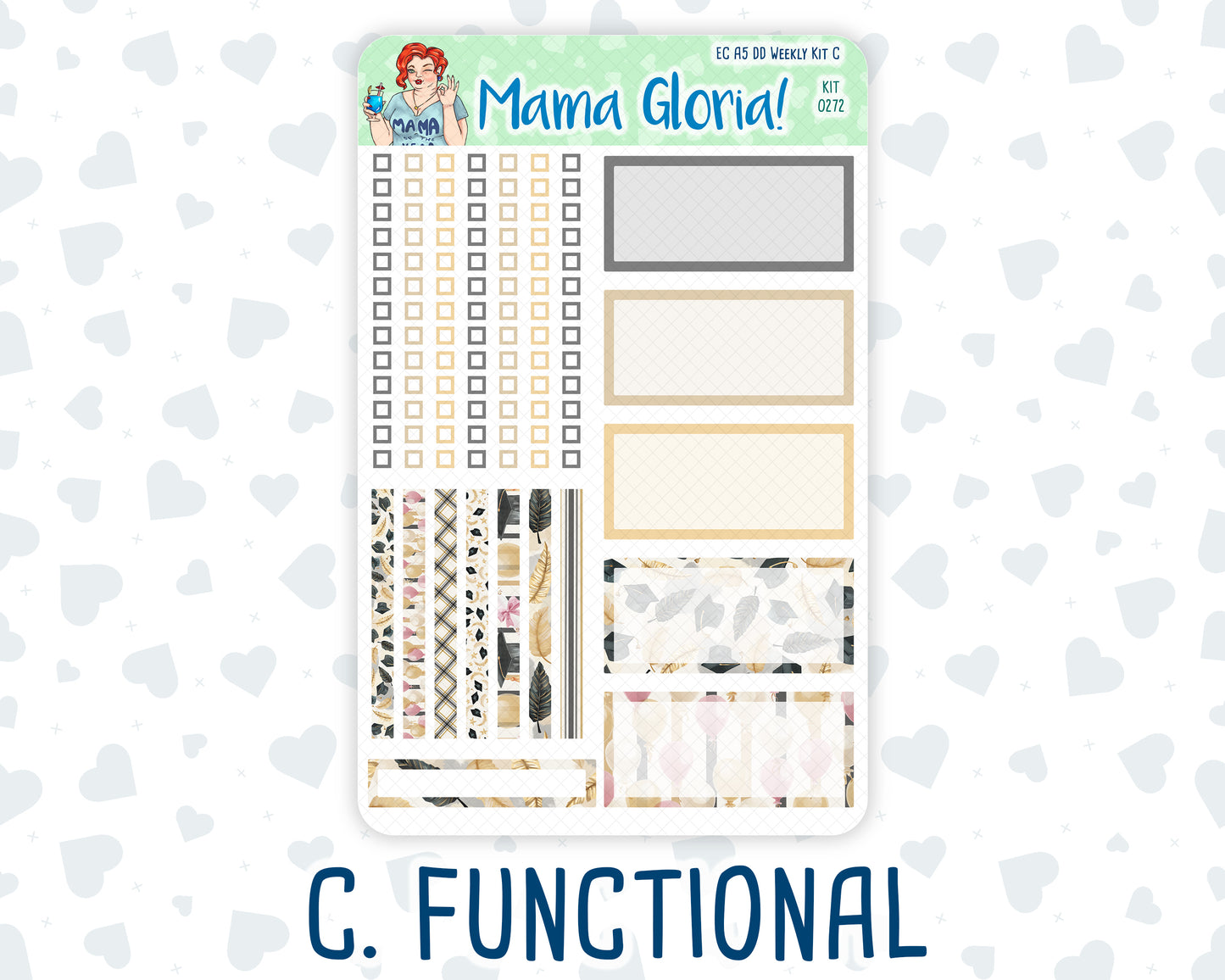 Kit 0272 - A5 - Daily Duo - Weekly Kit - May - Graduation