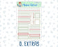 Kit 0244 - A5 - Daily Duo - Weekly Kit - December - Santas Village
