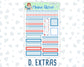 Kit 0224 - A5 - Daily Duo - Weekly Kit - July - Patriotic Parade