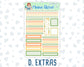 Kit 0229 - A5 - Daily Duo - Weekly Kit - August - Golden Faces