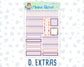 Kit 0236 - A5 - Daily Duo - Weekly Kit - October - Sweet & Spooky