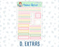 Kit 0260 - A5 - Daily Duo - Weekly Kit - April - Pastel Egg Hunt