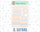 Kit 0270 - A5 - Daily Duo - Weekly Kit - June - Beachside Bliss