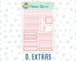 Kit 0294 - A5 - Daily Duo - Weekly Kit - September - Rosy Reveria
