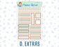 Kit 0243 - A5 - Daily Duo - Weekly Kit - November - Boho Autumn