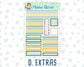 Kit 0226 - A5 - Daily Duo - Weekly Kit - July - Tropical Whimsy
