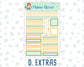 Kit 0277 - A5 - Daily Duo - Weekly Kit - August - Sunflower Drama Club