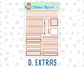 Kit 0298 - A5 - Daily Duo - Weekly Kit - October - Velvet Bloom
