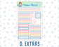 Kit 0305 - A5 - Daily Duo - Weekly Kit - December - Sugarplum Parade