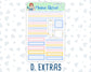 Kit 0279 - A5 - Daily Duo - Weekly Kit - August - Not Ready For School