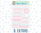 Kit 0246 - A5 - Daily Duo - Weekly Kit - December - Gingerbread Sweets