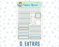 Kit 0245 - A5 - Daily Duo - Weekly Kit - December - Vintage Christmas