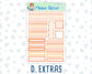 Kit 0241 - A5 - Daily Duo - Weekly Kit - November - Pumpkin Latte