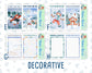 Kit 0247 - A5 - Daily Duo - Weekly Kit - December - Snow Day Adventures