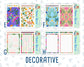 Kit 0226 - A5 - Daily Duo - Weekly Kit - July - Tropical Whimsy