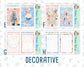 Kit 0305 - A5 - Daily Duo - Weekly Kit - December - Sugarplum Parade