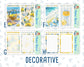 Kit 0274 - A5 - Daily Duo - Weekly Kit - July - Sunny Lemon Shore