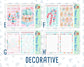 Kit 0246 - A5 - Daily Duo - Weekly Kit - December - Gingerbread Sweets