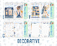 Kit 0299 - A5 - Daily Duo - Weekly Kit - October - Book Nook