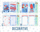 Kit 0224 - A5 - Daily Duo - Weekly Kit - July - Patriotic Parade