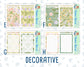Kit 0280 - A5 - Daily Duo - Weekly Kit - Half Past Six In August