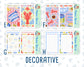 Kit 0269 - A5 - Daily Duo - Weekly Kit - June - Dolce Mare
