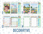 Kit 0267 - A5 - Daily Duo - Weekly Kit - May - Flowers For Mama