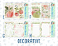 Kit 0295 - A5 - Daily Duo - Weekly Kit - September - Apple Harvest