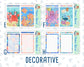 Kit 0268 - A5 - Daily Duo - Weekly Kit - June - Sea Sweeties
