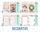 Kit 0307 - A5 - Daily Duo - Weekly Kit - December - Velvet Hearth