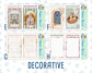 Kit 0293 - A5 - Daily Duo - Weekly Kit - September - Fleur de Provence