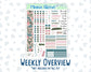 Kit 0275 - A5 - Daily Duo - Weekly Kit - July - Tropical Safari Blush