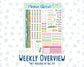 Kit 0267 - A5 - Daily Duo - Weekly Kit - May - Flowers For Mama