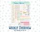 Kit 0260 - A5 - Daily Duo - Weekly Kit - April - Pastel Egg Hunt