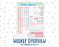 Kit 0246 - A5 - Daily Duo - Weekly Kit - December - Gingerbread Sweets