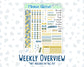 Kit 0274 - A5 - Daily Duo - Weekly Kit - July - Sunny Lemon Shore