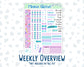 Kit 0230 - A5 - Daily Duo - Weekly Kit - August - School Daze