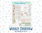 Kit 0244 - A5 - Daily Duo - Weekly Kit - December - Santas Village